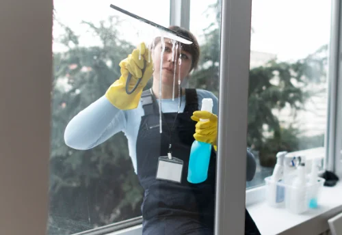 Nettoyage de vitres intérieures et extérieures à Mothern